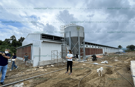 Chicken house exterior display