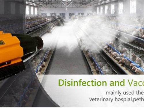 Portable Disinfection Sprayer (Disinfectant Fogging Machine) for Chicken Farm